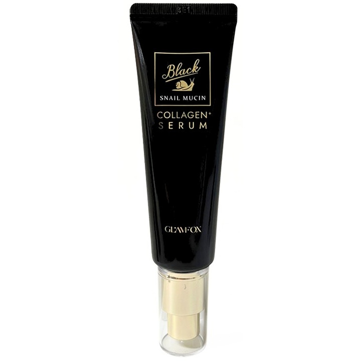 Serum Glamfox, cu extract de mucina de melc negru si colagen, 50 g