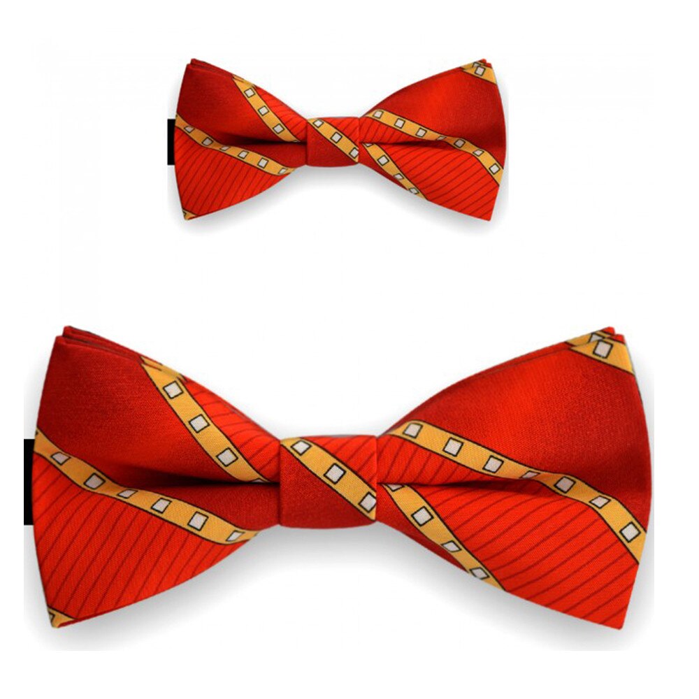 Papioane tata fiu, rosu, model banda film