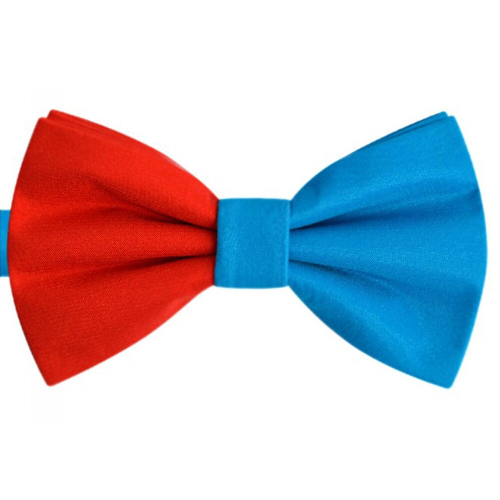 Papion bicolor rosu - blue