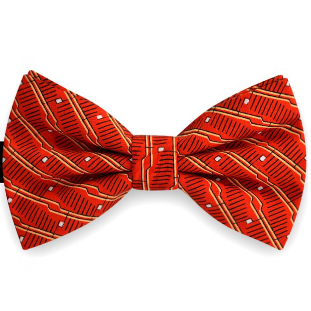 Papion rosu, model stilizat