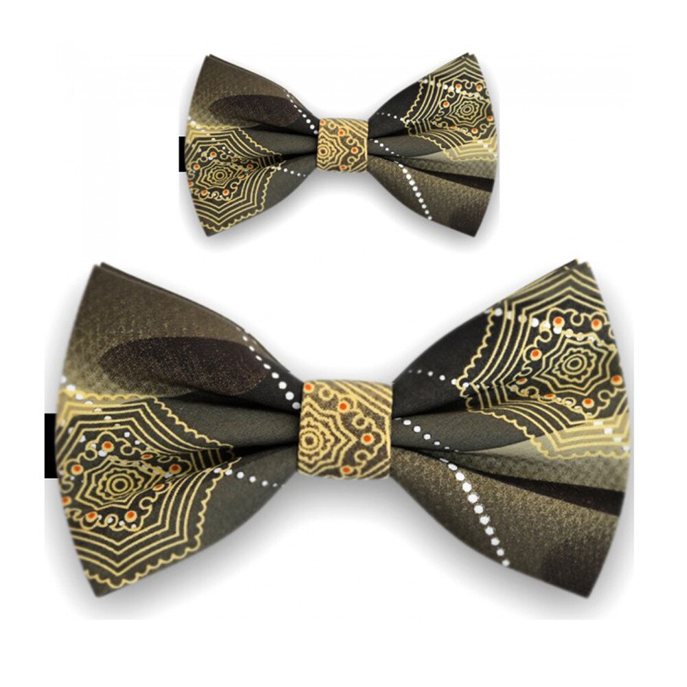 Papioane tata fiu, verde, model panza paianjen