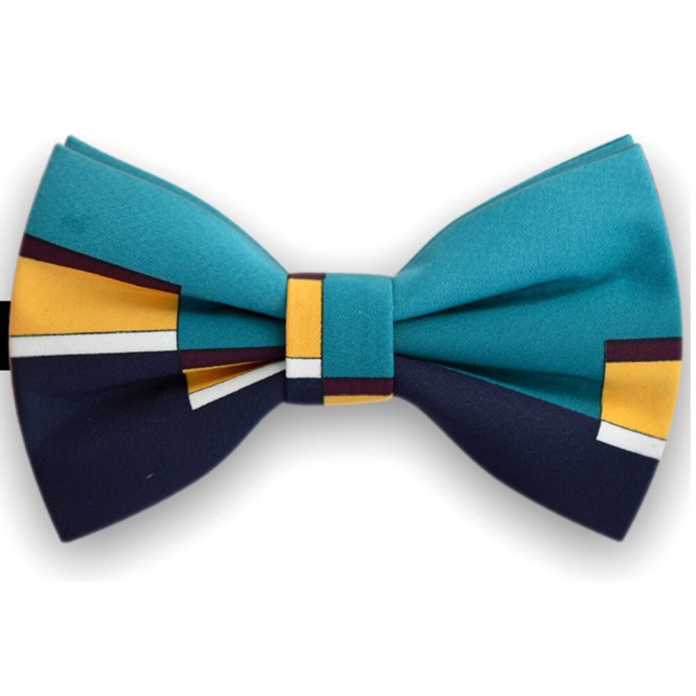 Papion albastru lisita, model grafisme supradimensionate