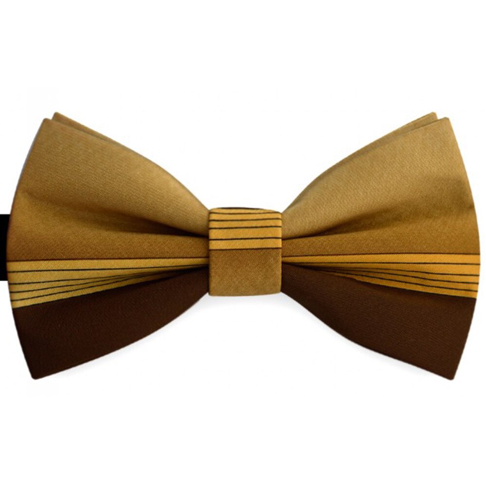 Papion bicolor, model linii subtile drepte