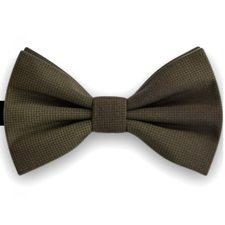 Papion verde militar, model Windowpane check