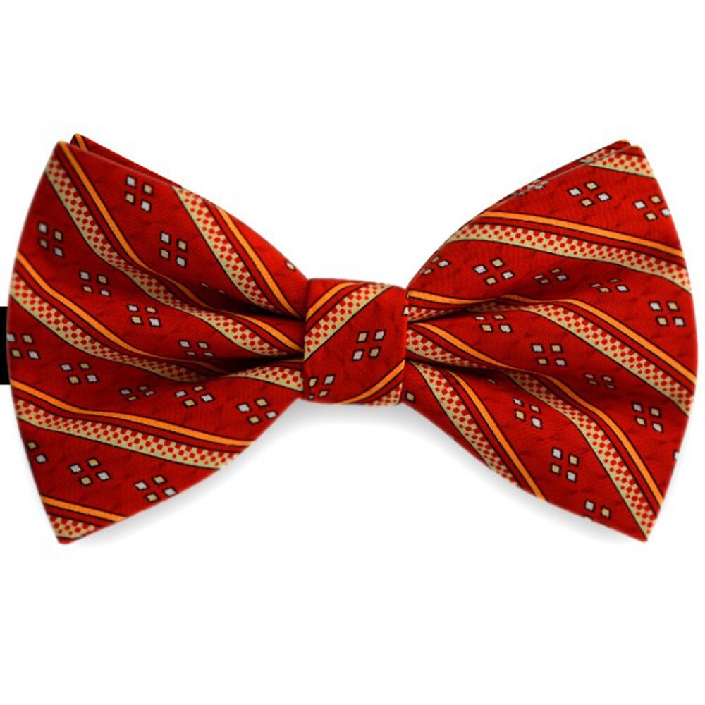 Papion rosu, model inspiratie folk