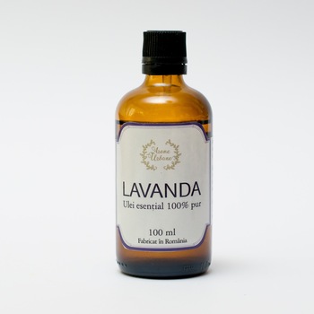 Ulei esential 100% pur de lavanda 100ml Ulei esential 100% pur de lavanda 100ml