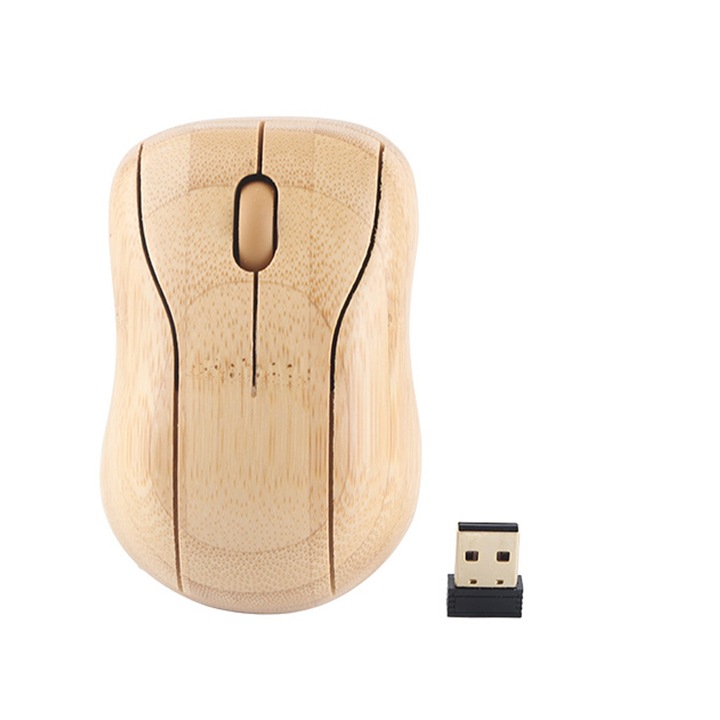 Tastatura wireless Bamboo, mouse, birou, 2.4GHz