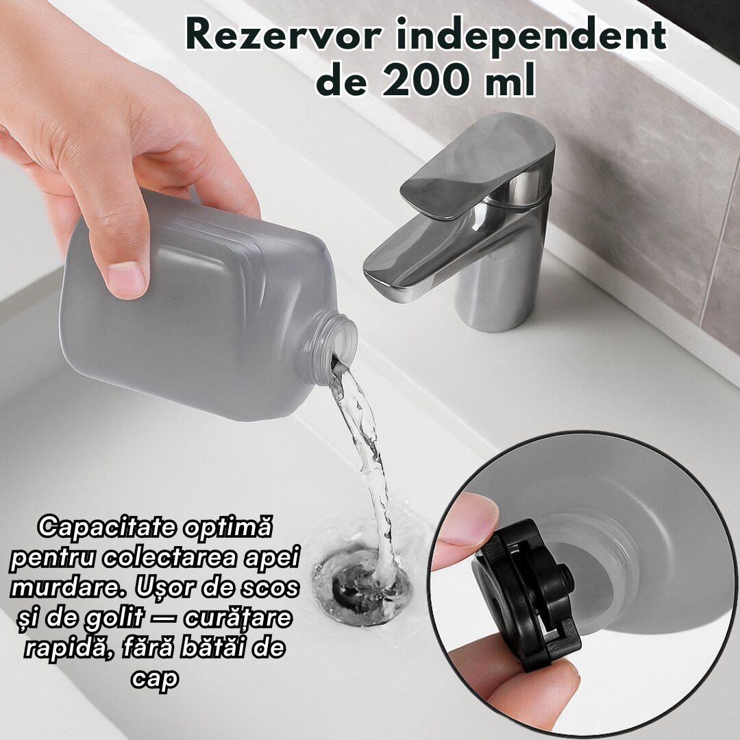 Aspirator geamuri Valorix PRIME, Putere de aspiratie mare, Autonomie 35 min, Rezervor 200 ml, Lama 28 cm, Incarcare USB-C, IPX4, 2 Lavete Microfibra + Pulverizator Inclus, Pentru geamuri, oglinzi, faianta, mese si auto, negru/galben