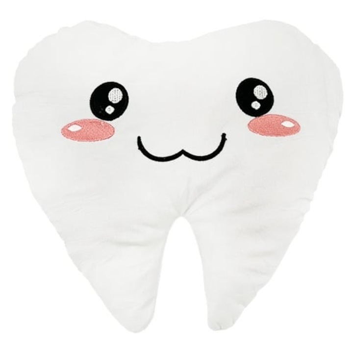 Perna Decorativa Dinte Imbujorat 30x30 cm