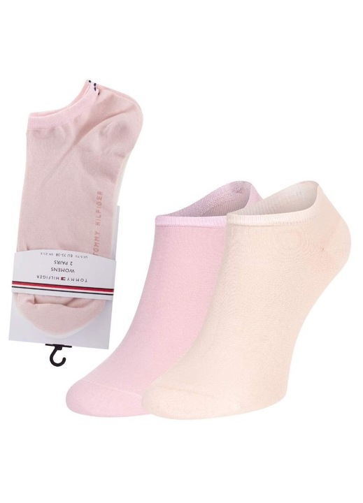 Дамски чорапи, Tommy Hilfiger, 343024001, розов, 35/38