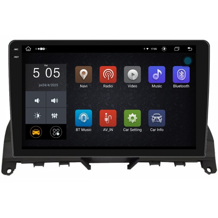 Navigatie PilotOn Mercedes C Klass W204 2007-2014 2K 8GB 256GB 8 CORE