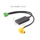 Bluetooth 5.0 + Mmi 3G AUX audio adapterkábel Audi A4 A5 A6 Q5 Q7 S5-höz, OUYLAF, fekete