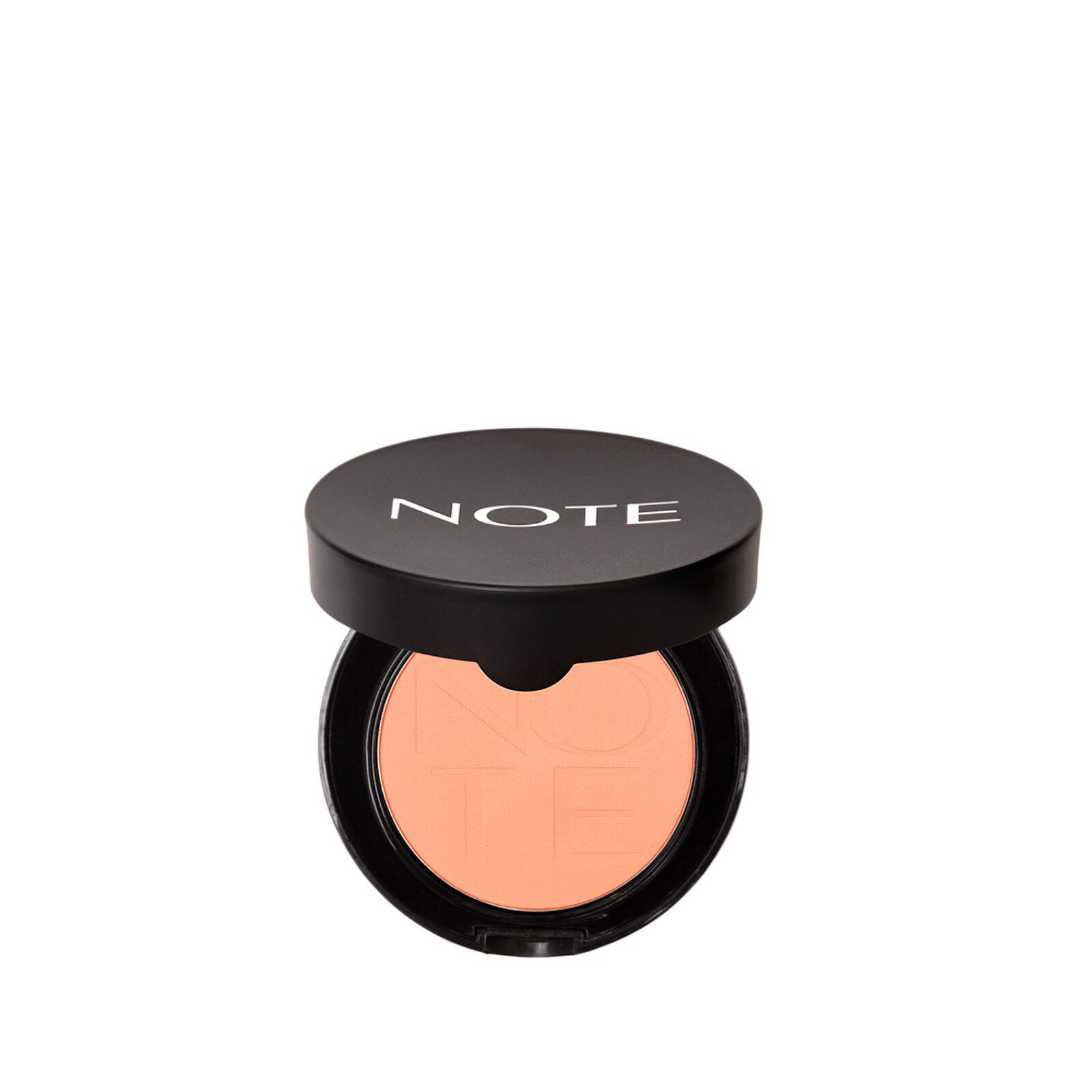 Fard de obraz iluminator compact NOTE Cosmetics, nuanta 04 Soft Peach, 5.5 g