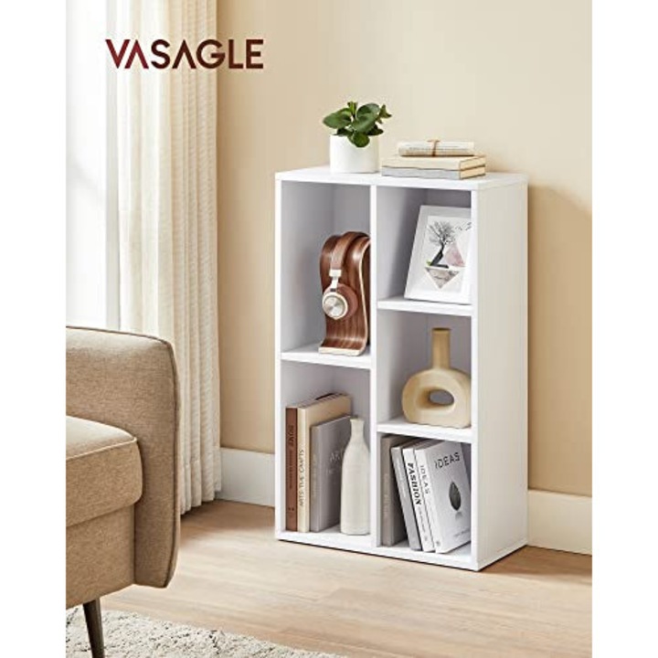 Biblioteca Stil Clasic, Alb BRX541, 80x50x24 cm