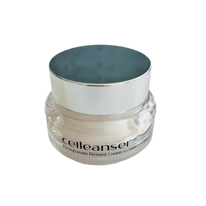 Krém és gél gránátalmakivonattal, Celleanser gránátalma erjesztésű krém - Koreai kozmetikumok, Világosító és öregedésgátló hatású, Minden bőrtípusra, 50 ml