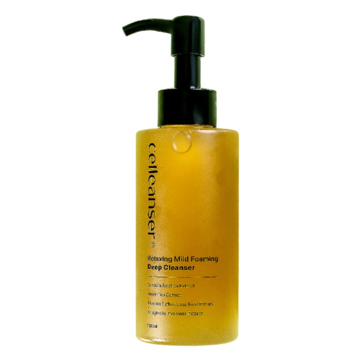 Mélytisztító habgél, Celleanser Relaxing Enyhén Habzó Mélytisztító - Koreai Kozmetikumok, Relaxáló és Hidratáló Hatással, 150 ml
