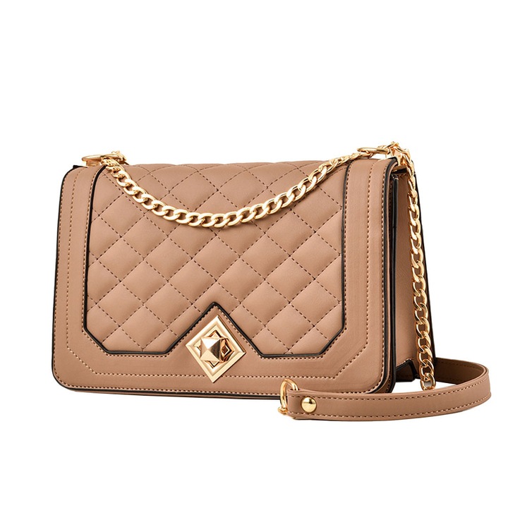 Női crossbody táska, műbőr, 23x16x11cm