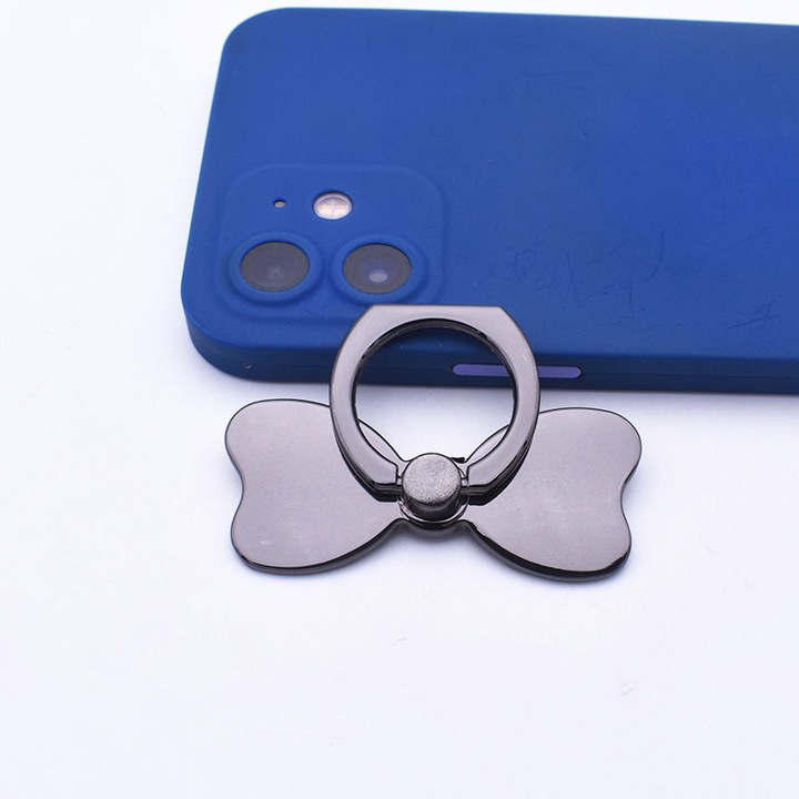 Suport telefon mobil cu catarama inelara metalica, catarama inelara, suport telefon mobil rotativ la 360°, suport desktop Mobile phone holder