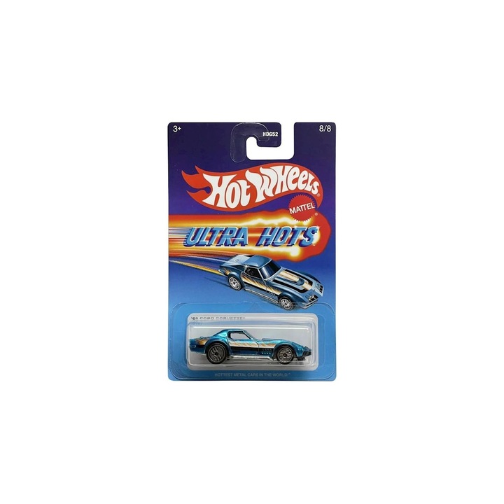 Hot Wheels Ultra Hots '69 COPO Corvette kisautó, fém, 1:64, 3 éves kortól