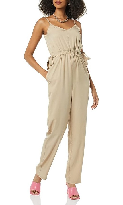 Дамски гащеризон с презрамки TEREA Millie, Хумус, S