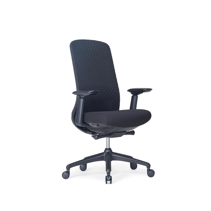 Ергономичен столRFG Real Feel Good Style W, черен