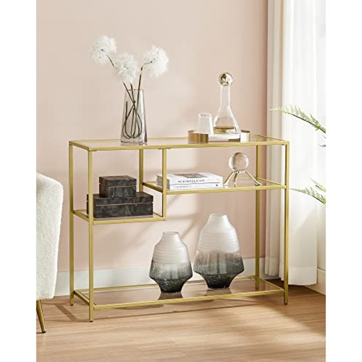 Raft Stil Clasic, Auriu BRX555, 100x35x80 cm