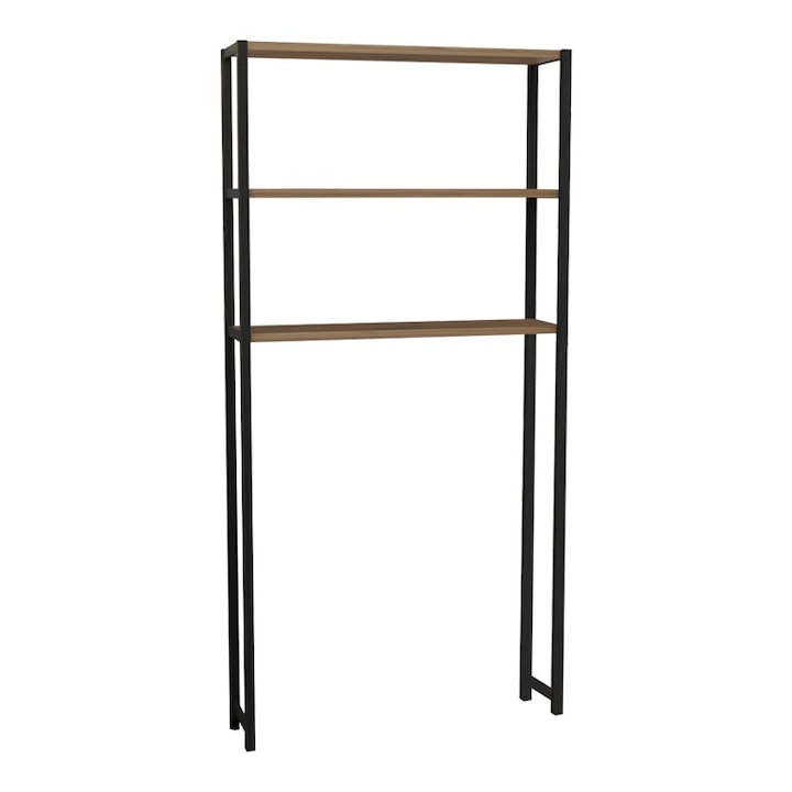 Raft Toaleta sau Masina de Spalat Stil Clasic, Stejar BRX783, 70x21x150 cm