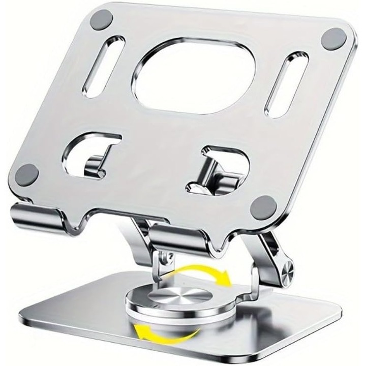 Стойка за таблет за бюро Digital One SP01085, n02, метална, универсална 7-14", въртяща се, tablet bracket, tablet stand
