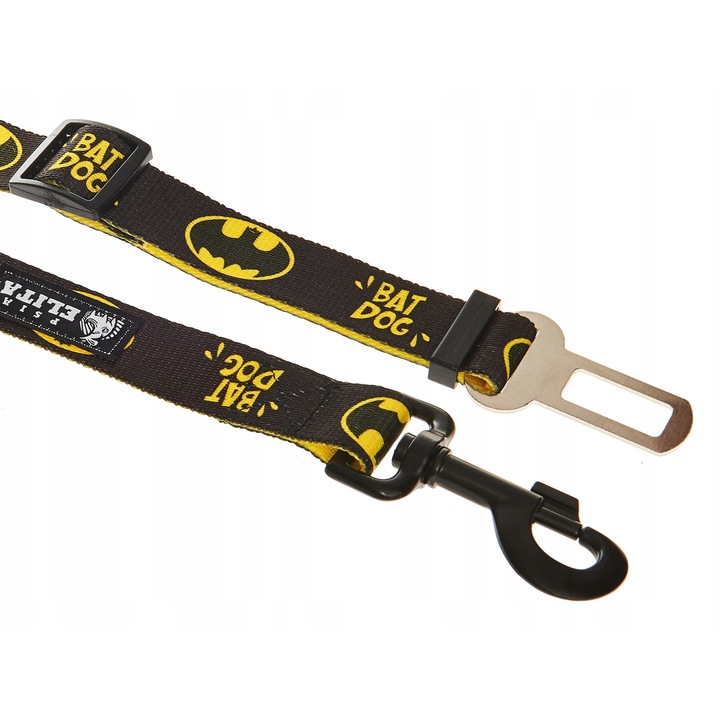 Sistem de siguranta pentru caini, 37x63cm, negru mat, set SUPER HEROES