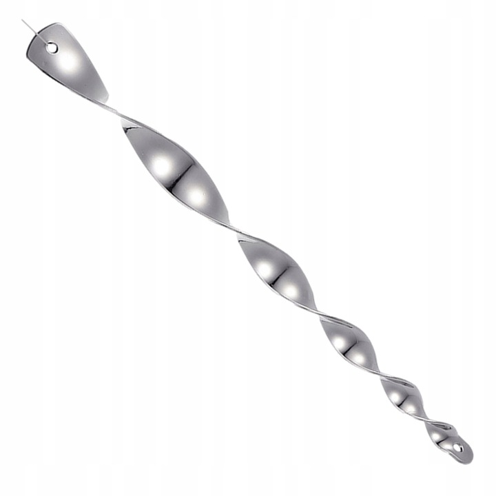 Spirala anti pasari, PrzydaSie, plastic, 30cm, argintiu
