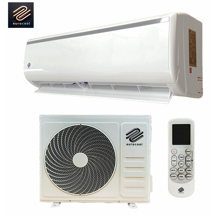 Aparat aer conditionat EUROCOOL TAC-24CHSD, 24000 BTU, R32, Inverter, Wi-fi