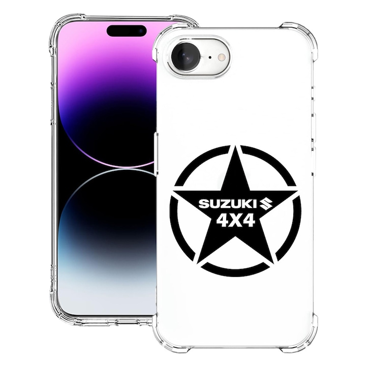BestCase Anti Shock 1.5MM telefontok, kompatibilis modell Apple iPhone 16e, Suzuki 4x4, Air Cushion Technology, 1988231 AS 1675