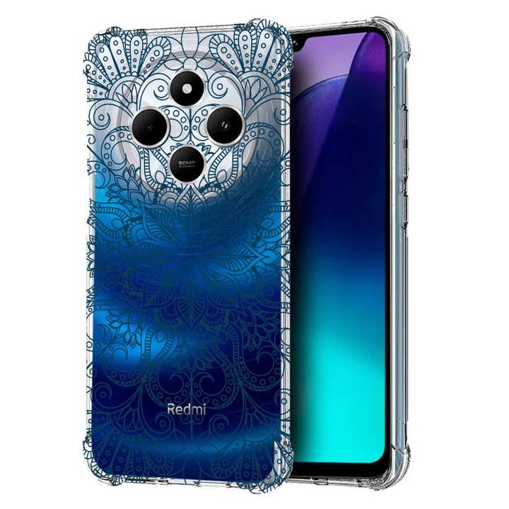BestCase Anti Shock 1.5MM telefontok, kompatibilis modell Poco C75 / Xiaomi Redmi A4 / Redmi 14C, Non Figurative, Air Cushion Technology, 1992027 AS 96