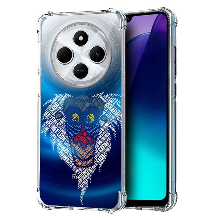 BestCase Anti Shock 1.5MM telefontok, kompatibilis modell Poco C75 / Xiaomi Redmi A4 / Redmi 14C, Calligraphy Rafiki, Air Cushion Technology, 1992027 AS 1542