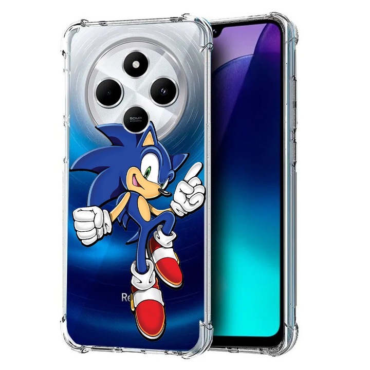 BestCase Anti Shock 1.5MM telefontok, kompatibilis modell Poco C75 / Xiaomi Redmi A4 / Redmi 14C, Sonic Boom, Air Cushion Technology, 1992027 AS 1614