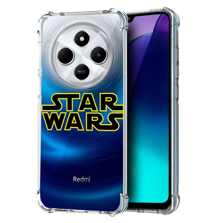 BestCase Anti Shock 1.5MM telefontok, kompatibilis modell Poco C75 / Xiaomi Redmi A4 / Redmi 14C, Star Wars, Air Cushion Technology, 1992027 AS 1634