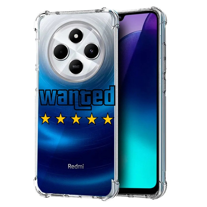 BestCase Anti Shock 1.5MM telefontok, kompatibilis modell Poco C75 / Xiaomi Redmi A4 / Redmi 14C, Wanted, Air Cushion Technology, 1992027 AS 1659