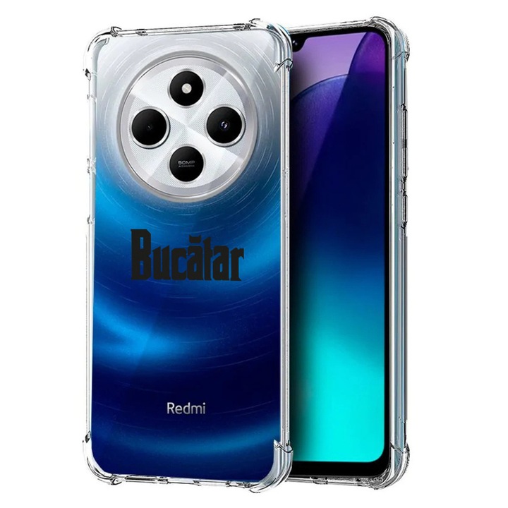 BestCase® Husa pentru Poco C75 / Xiaomi Redmi A4 / Redmi 14C, Anti Shock 1.5MM, Bucatar - GodFather Style, Protectie camera, ecran si colturi, 1992027 AS 1696