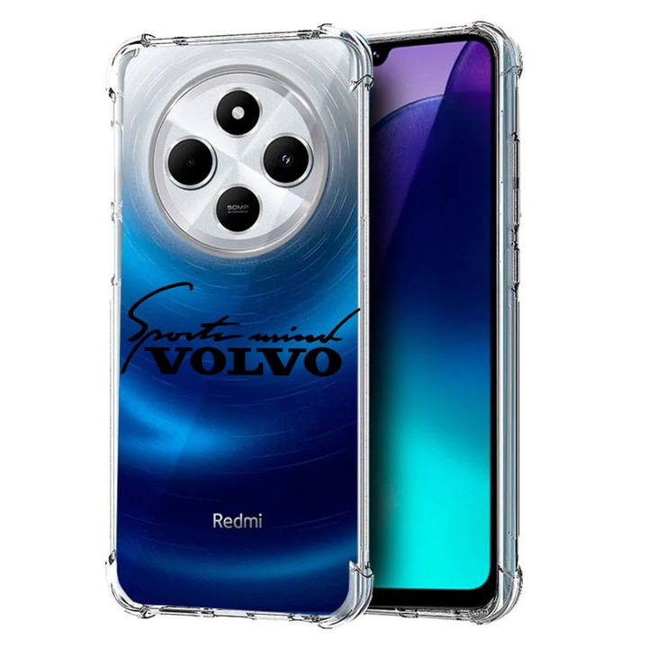 BestCase Anti Shock 1.5MM telefontok, kompatibilis modell Poco C75 / Xiaomi Redmi A4 / Redmi 14C, Sports Mind Volvo, Air Cushion Technology, 1992027 AS 1678