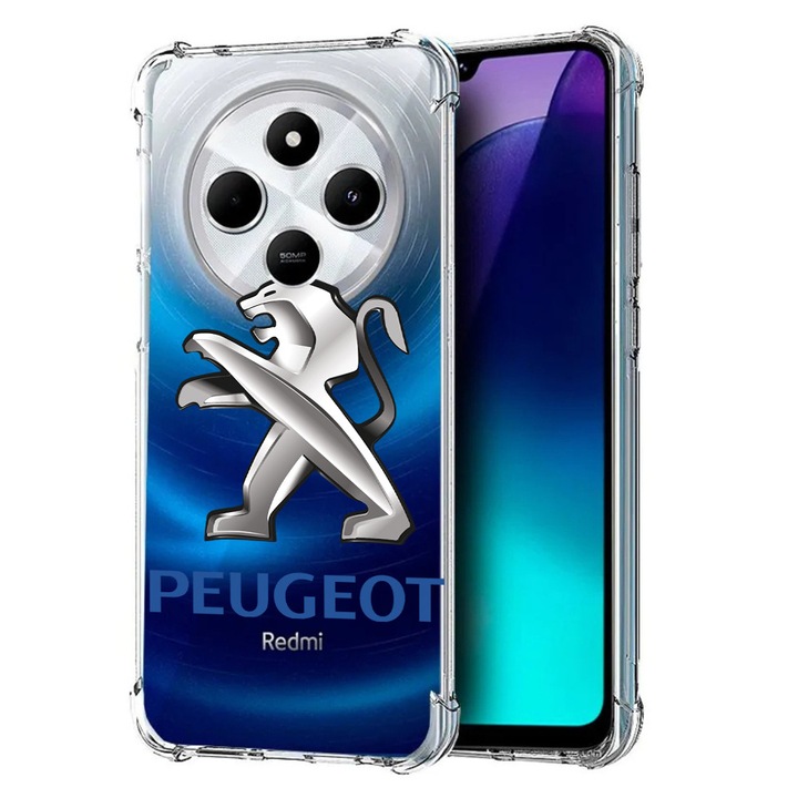 BestCase® Husa pentru Poco C75 / Xiaomi Redmi A4 / Redmi 14C, Anti Shock 1.5MM, Peugeot, Protectie camera, ecran si colturi, 1992027 AS 1726