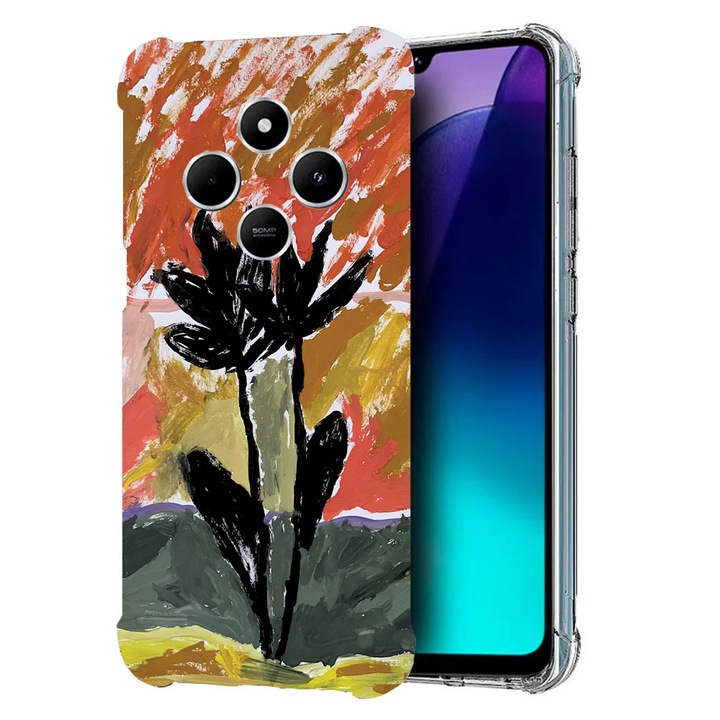 BestCase Anti Shock 1.5MM telefontok, kompatibilis modell Poco C75 / Xiaomi Redmi A4 / Redmi 14C, Handmade by KF, Air Cushion Technology, 1992027 AS 1781