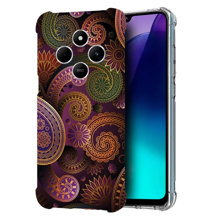 BestCase® Husa pentru Poco C75 / Xiaomi Redmi A4 / Redmi 14C, Anti Shock 1.5MM, Geometric, Protectie camera, ecran si colturi, 1992027 AS 1153