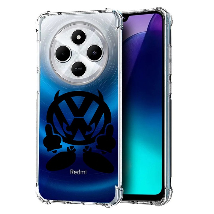 BestCase® Husa pentru Poco C75 / Xiaomi Redmi A4 / Redmi 14C, Anti Shock 1.5MM, VW Devil, Protectie camera, ecran si colturi, 1992027 AS 1641