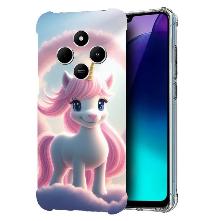 BestCase® Husa pentru Poco C75 / Xiaomi Redmi A4 / Redmi 14C, Anti Shock 1.5MM, Magical Pattern, Protectie camera, ecran si colturi, 1992027 AS 1214