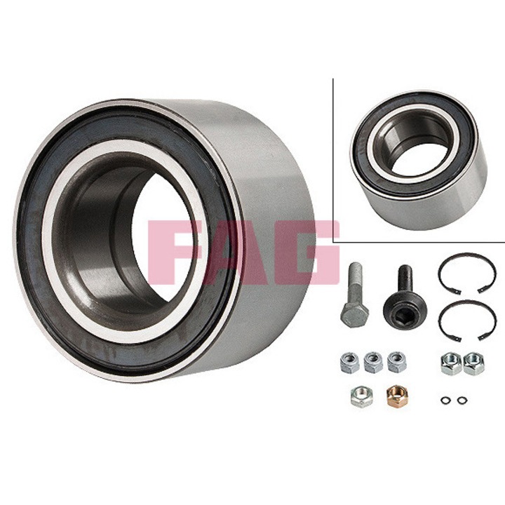 Kerékcsapágy készlet, FAG, 39x75x37mm