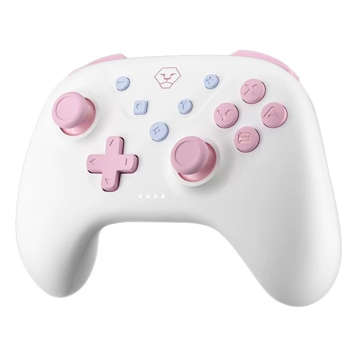 Vezeték nélküli kontroller Bluvista, Nintendo Switch2/PC/Android/IOS Ultimate 2C Bluetooth kontrollerhez, fehér