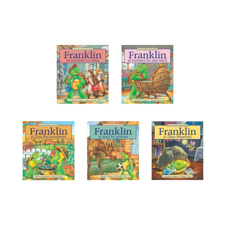 Colectia Franklin, Set 5 carti, Schimbari si Adaptare, Paulette Bourgeois