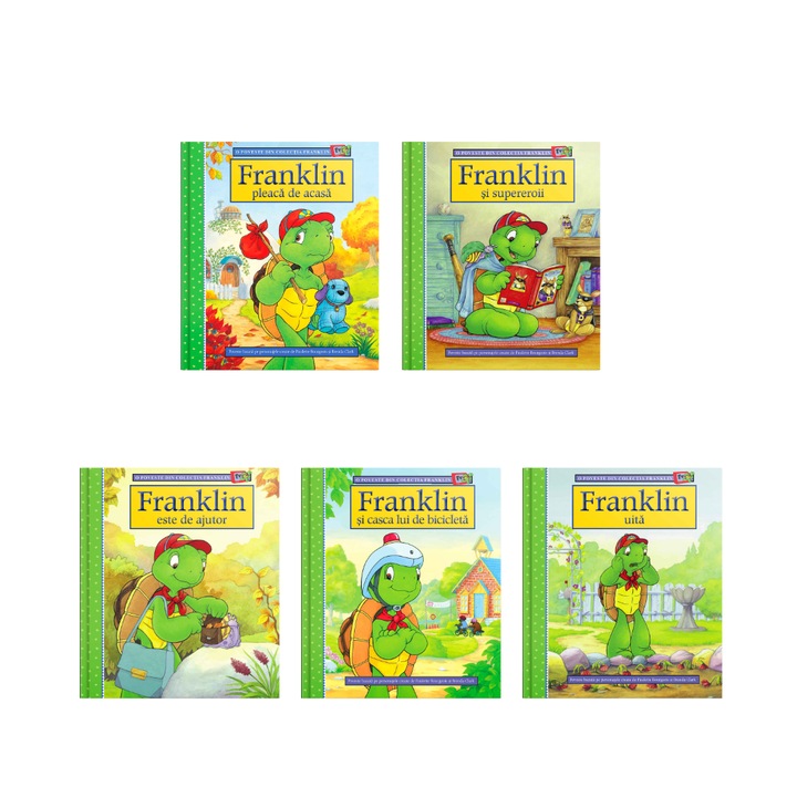 Colectia Franklin TV, Set 5 carti, Paulette Bourgeois