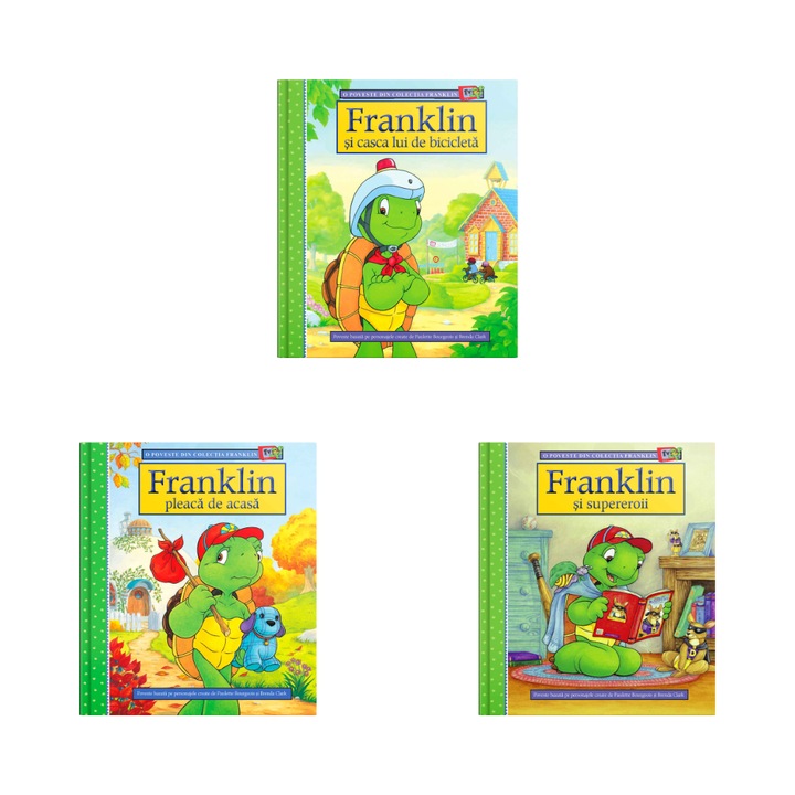 Colectia Franklin TV, Set 3 carti, Incredere si prietenie, Paulette Bourgeois