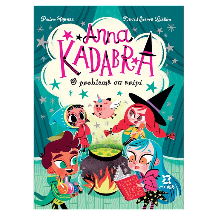 Anna Kadabra, volumul 2: O problema cu aripi - Pedro Mañas, David Sierra Listón